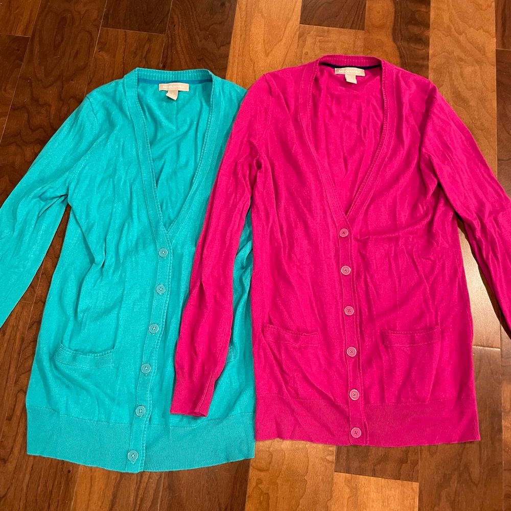 Set of 2 Banana Republic cardigans